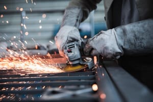 Worker, Grinder, Factory