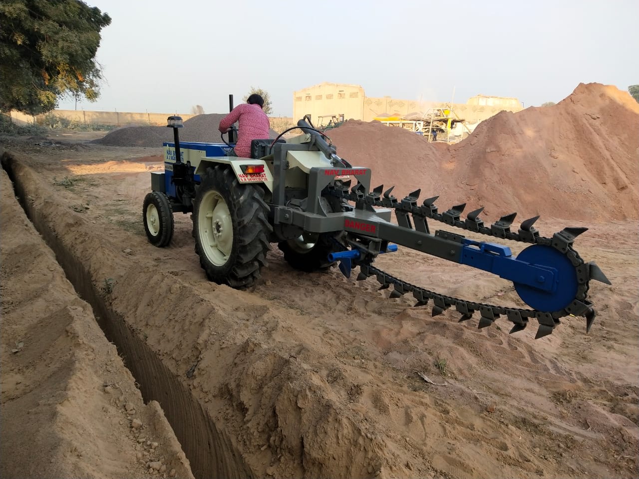 Portable Trenchers for Irrigation