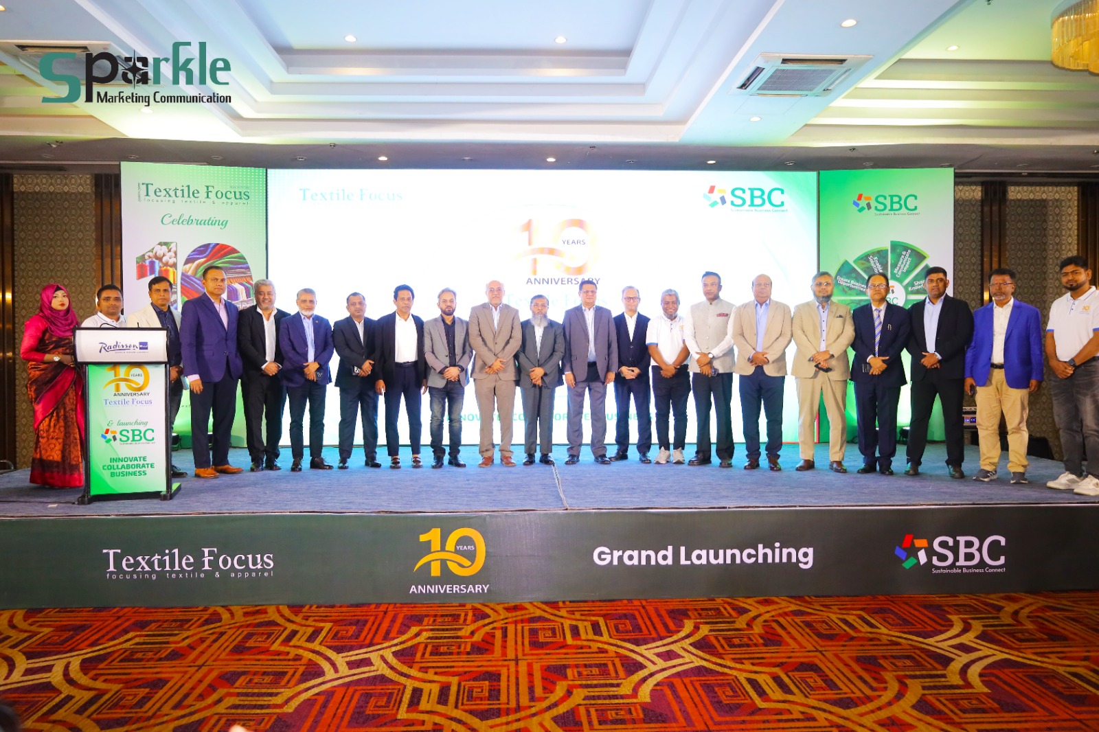 Textile Focus 10th Anniversary and SBC Launch