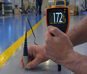 Coating thickness measurement