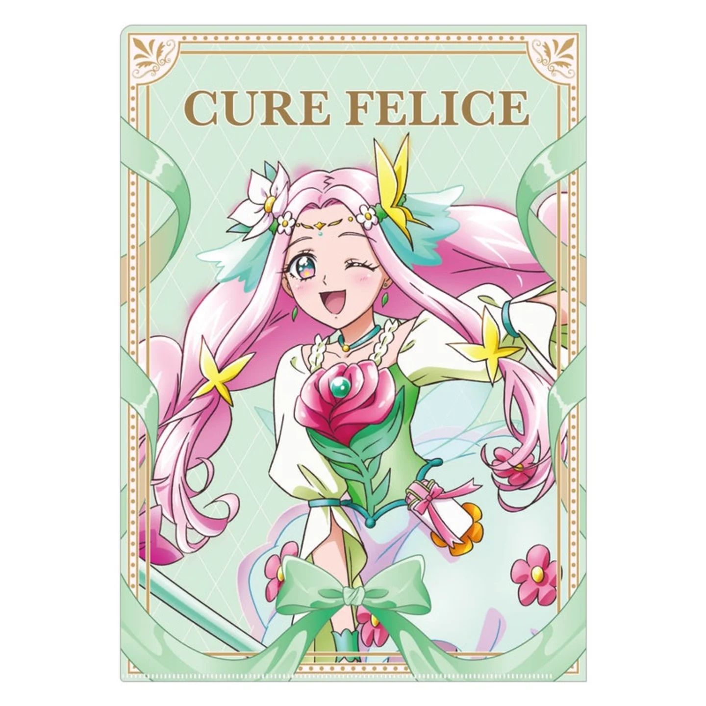 魔法つかいプリキュア!×謎付きクリアファイル キュアフェリーチェver