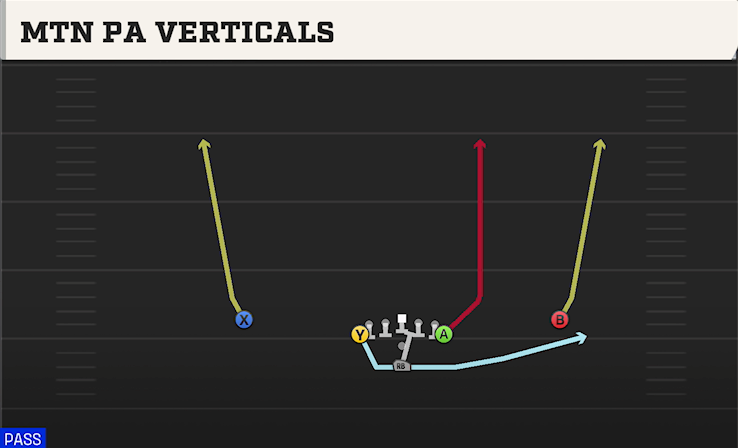MTN PA VERTICALS play diagram College Football 27