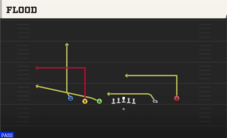 FLOOD play diagram College Football 27