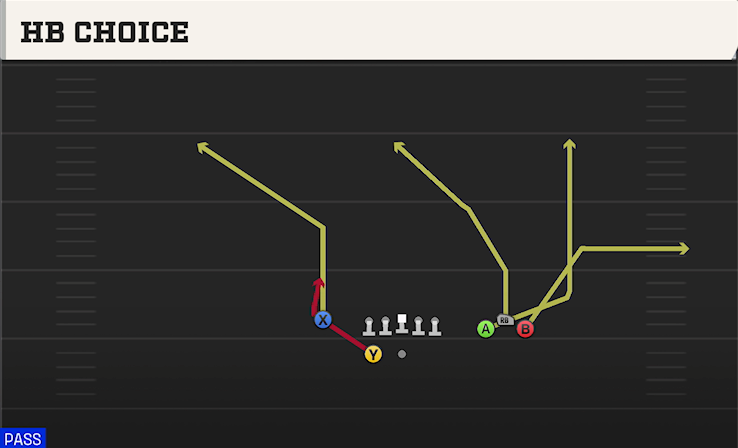 HB CHOICE play diagram College Football 27