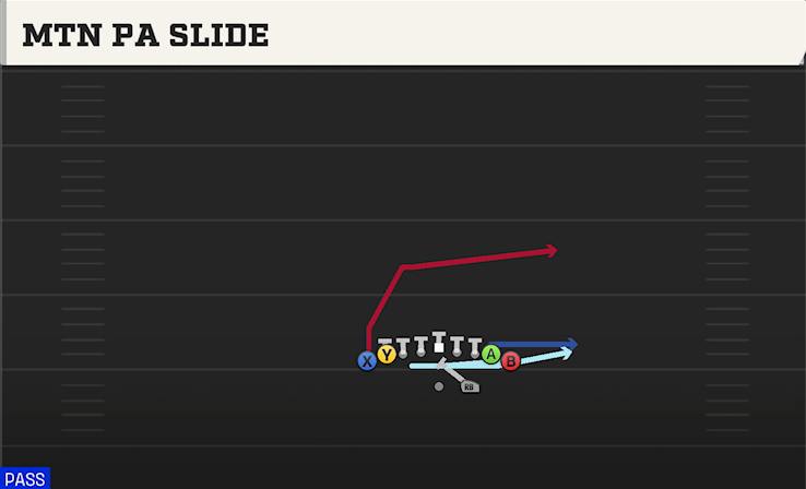 MTN PA SLIDE play diagram College Football 27