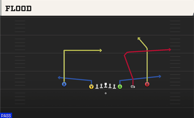 FLOOD play diagram College Football 27