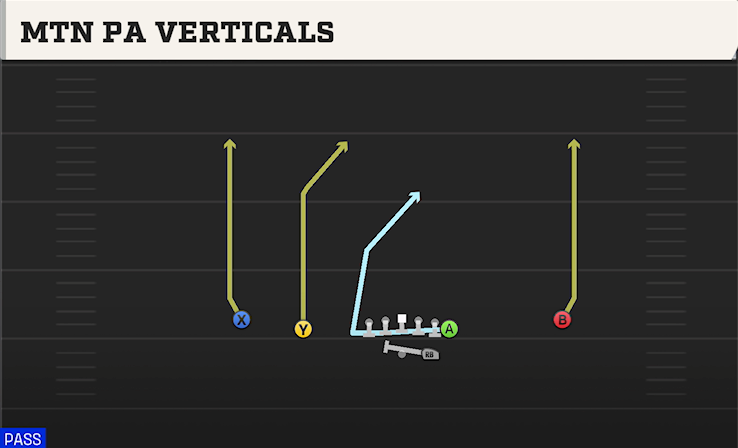 MTN PA VERTICALS play diagram College Football 27