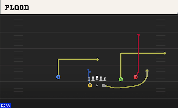 FLOOD play diagram College Football 27