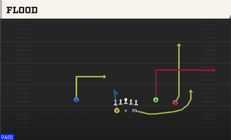 FLOOD play diagram College Football 27