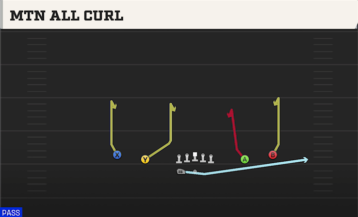 MTN ALL CURL play diagram College Football 27