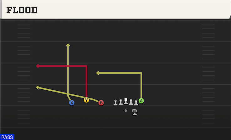 FLOOD play diagram College Football 27