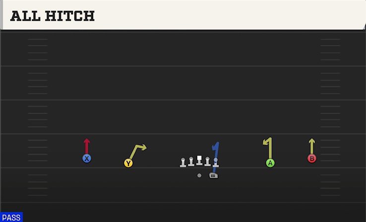 ALL HITCH play diagram College Football 27
