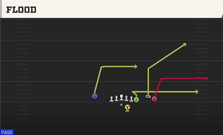 FLOOD play diagram College Football 27