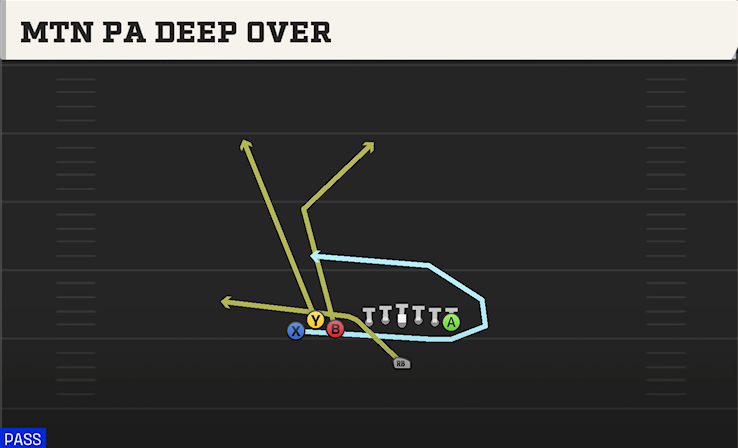 MTN PA DEEP OVER play diagram College Football 27
