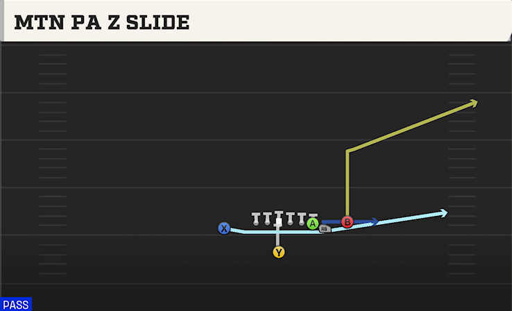 MTN PA Z SLIDE play diagram College Football 27