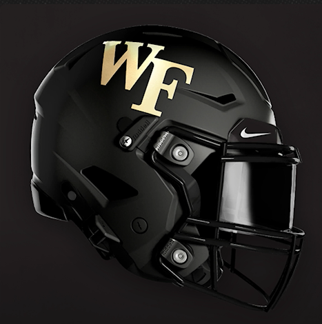 WAKE FOREST helmet