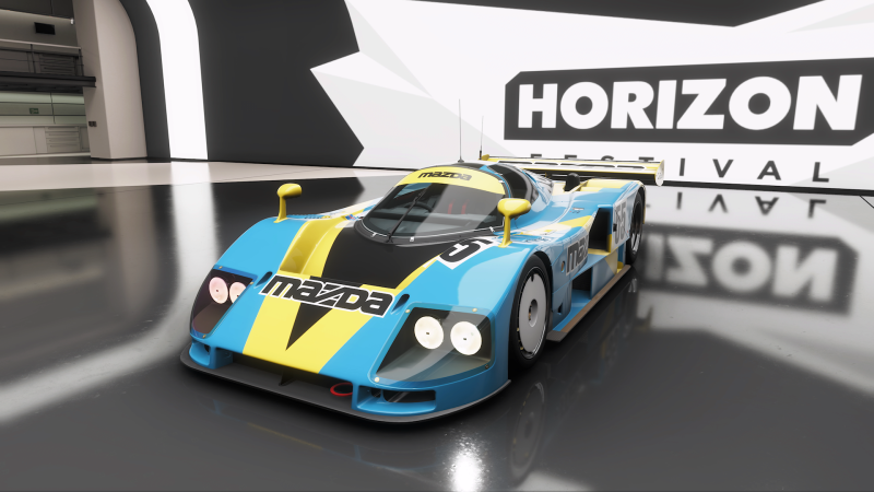 1991 Mazda #55 787b