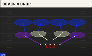 Cover 4 Drop play art