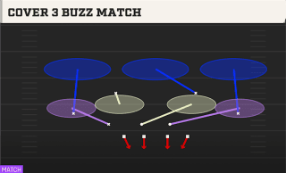 Cover 3 Buzz Match play art