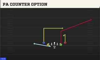 PA Counter Option play art