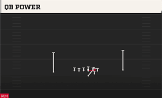 QB Power play art