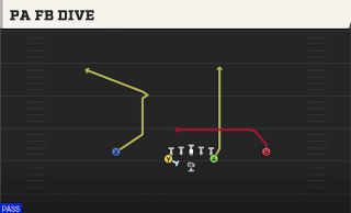 PA FB Dive play art