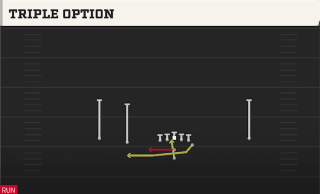 Triple Option play art