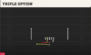Triple Option play art