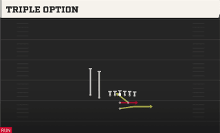 Triple Option play art