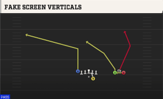 Fake Screen Verticals play art
