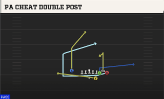 PA Cheat Double Post play art