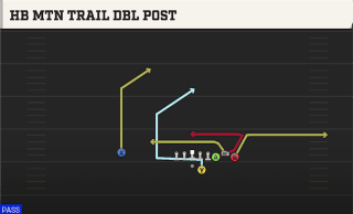 HB Mtn Trail Dbl Post play art