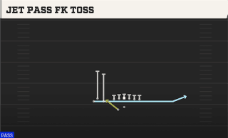 Jet Pass Fk Toss play art