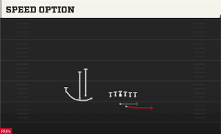 Speed Option play art