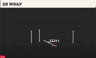 QB Wrap play art