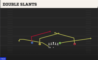 Double Slants play art