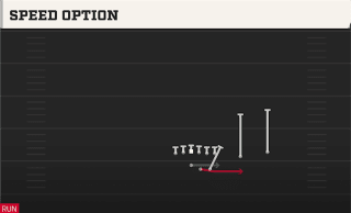 Speed Option play art