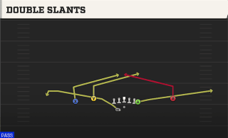 Double Slants play art