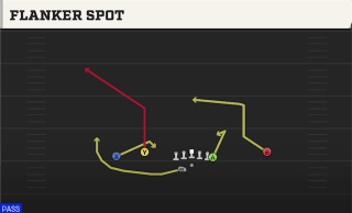 Flanker Spot play art