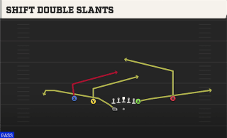 Shift Double Slants play art