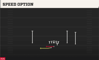 Speed Option play art