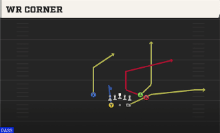 WR Corner play art
