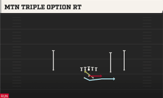 Mtn Triple Option RT play art