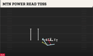 Mtn Power Read Toss play art