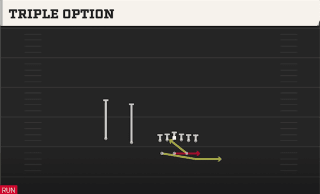 Triple Option play art