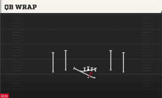 QB Wrap play art