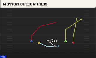 Motion Option Pass play art