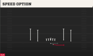 Speed Option play art