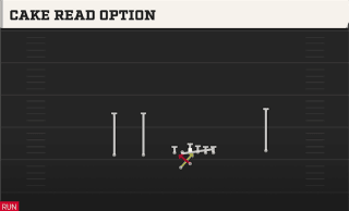 Cake Read Option play art