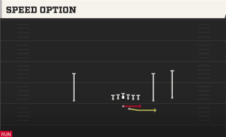 Speed Option play art